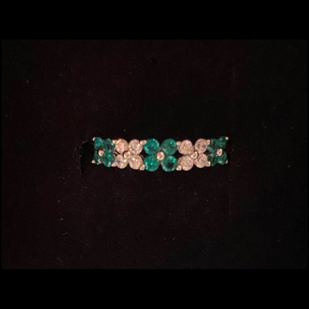 Green Spinel Band 925